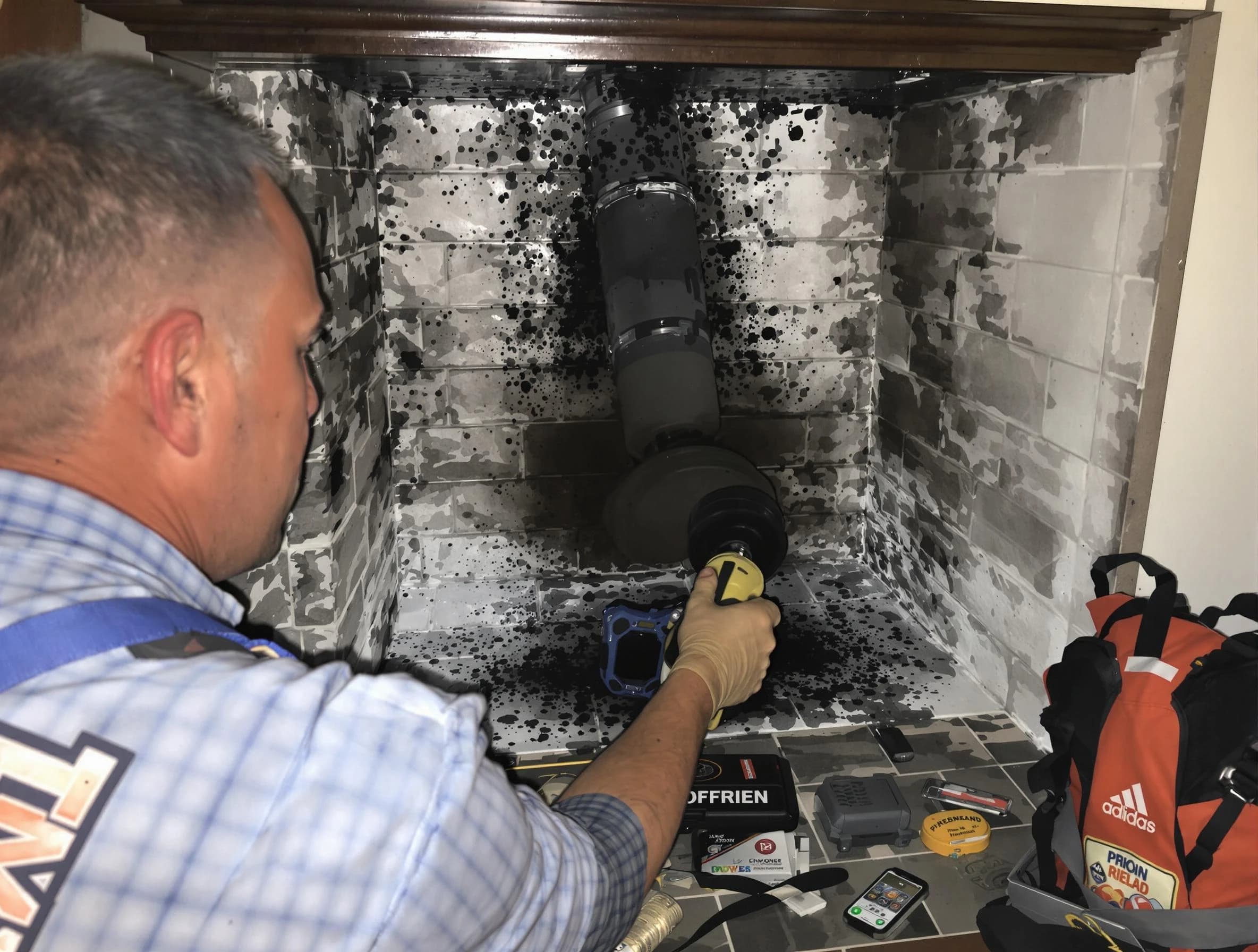 Creosote removal service by Helena Chimney Sweep in Helena, AL