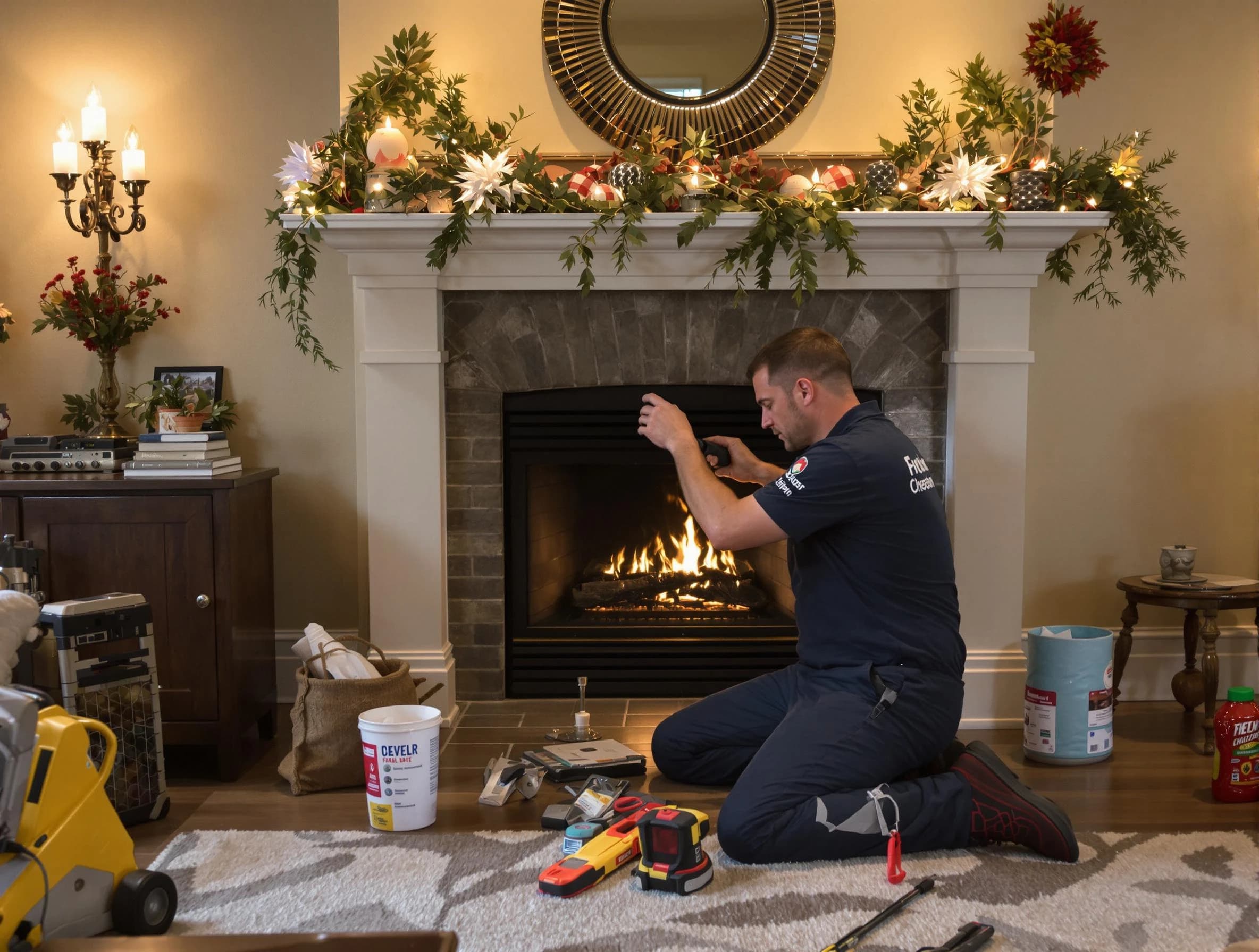 Helena Chimney Sweep offering fireplace maintenance services in Helena, AL