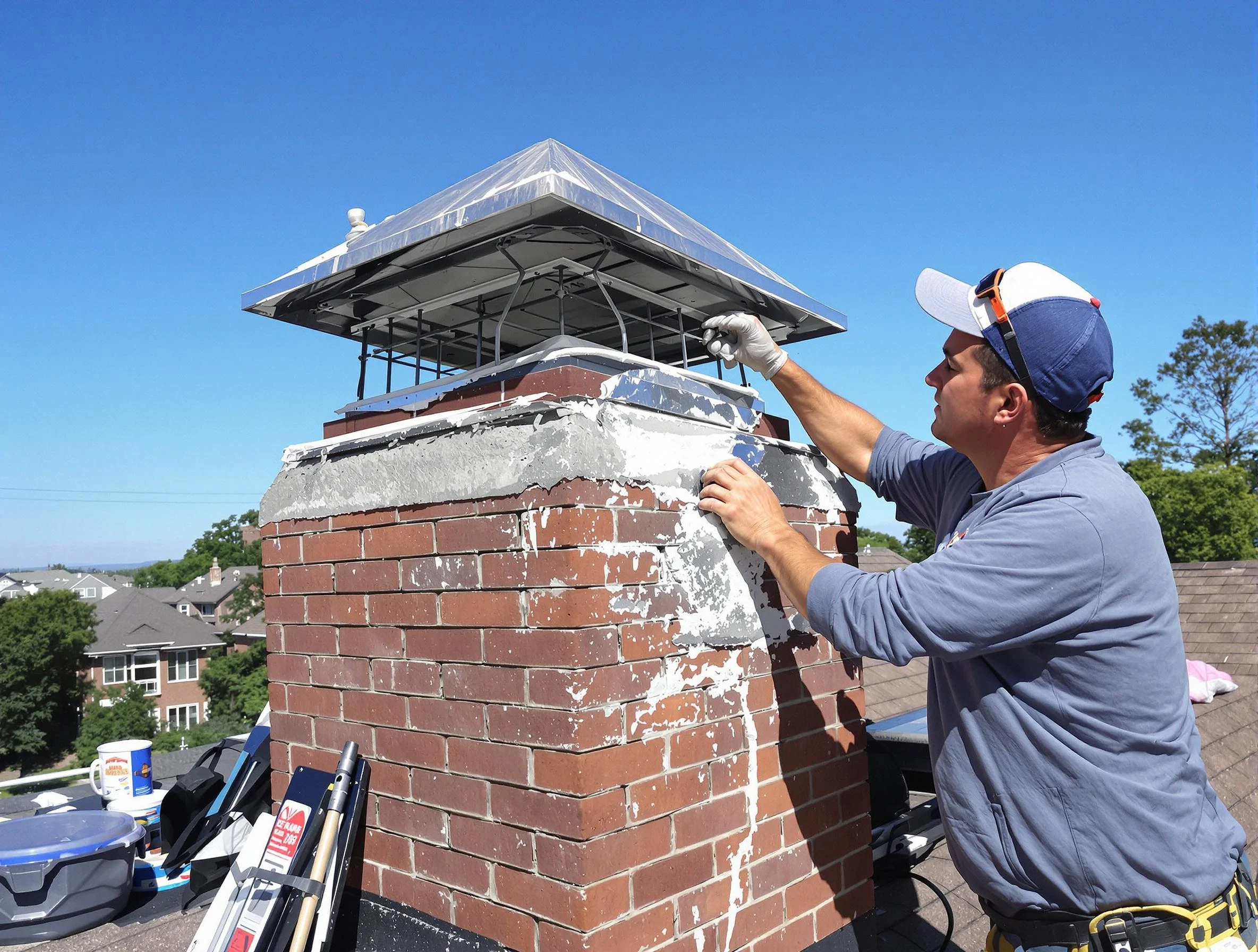 Chimney Crown Services in Helena