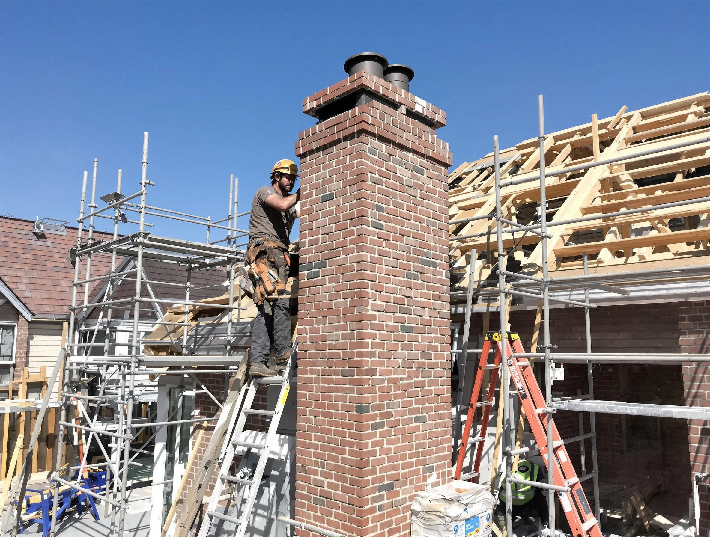 New chimney installation completed by Helena Chimney Sweep in Helena, AL
